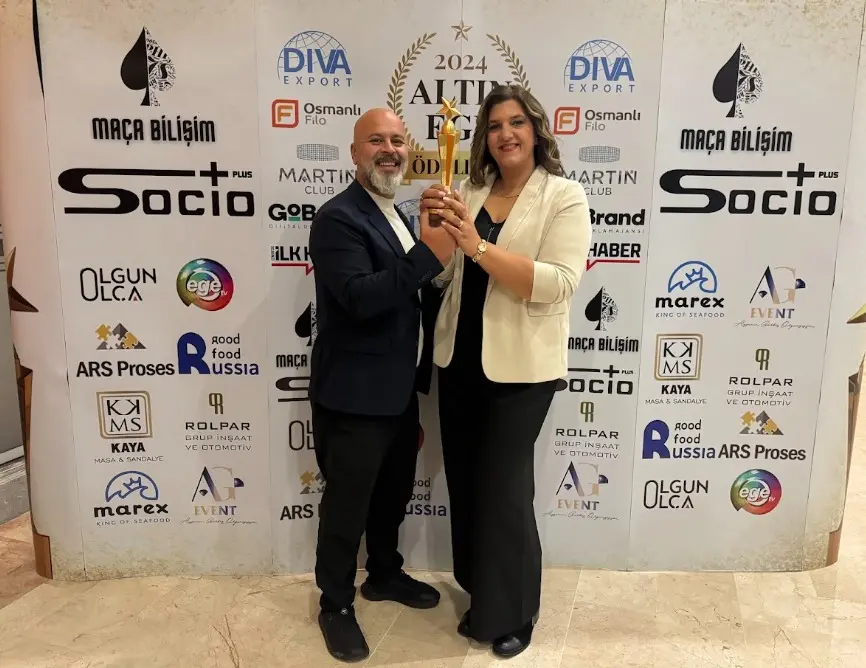 Награждение DIVA Export премией Altın Ege
